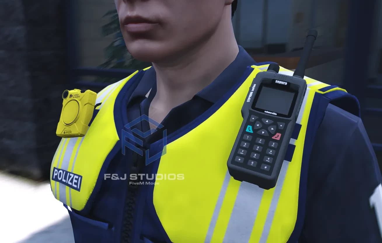 Polizei Bayern Weste